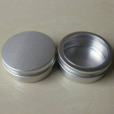  Aluminum tins ,Balm Nail Art Cosmetic Cream Make Up Pot Lip Jar Tin Case Container Screw 200ml / 200g / 6.7oz