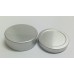 20g Metal Tins, Silver Metal Twist Top Tins w/ slip lid , 20ml aluminum pots