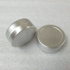 25g aluminium cream jars with slip lid,25ml aluminum tins, aluminum lip balm container ,0.9oz metal pots