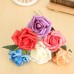 27cm Europe Minimalist Style Handmade Artificial Flowers Home Decor Simulation Flowers Rose