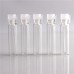 1ML & 2ML Empty Mini Glass Perfume Small Sample Vials Perfume Bottle Laboratory Liquid Test Tube Trial Bottle