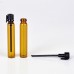 2ml Mini Amber Glass Perfume Small Sample Vials Perfume Bottle Empty Laboratory Liquid Test Tube ,sample perfume vial