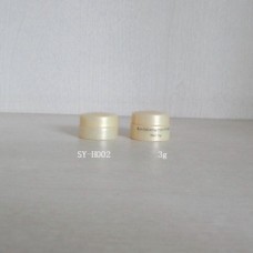 3g Cream Jar Cosmetic Container, Plastic bottle, Makeup Sample Jar, 3ml eye cream jar  Cosmetic Packaging Bottle 3 gram empty clear plastic jar