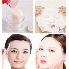 40PCS Face Compression Mask Nonwoven Fabric Mask Paper Skin Care Dry Disposable Compressed Towel Face DIY Mask Makeup Tool efero