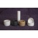 .15 ounce / 4.5 g Small Paper Jar, Eco Mini Jars .15oz 4.5g - Paper Cardboard Cosmetics Container