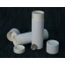 Food Grade Paper Shaker Tubes for Sifting Powder, Eco Shakers 4oz 125g - Paper Cardboard Cosmetics Container Powder Sifter