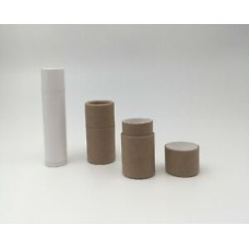  .2 ounce / 6 g Lip Balm Tubes .2oz 5g Short Style - Kraft Paper Cardboard Push-Up Container