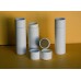 White Oil Proof Paper Lip Balm Tubes .3 oz 1/3 Cardboard Containers