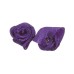 50Pcs 15mm Satin Ribbon Flower Rose