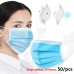 50pcs Medical Mask Face Masks 24h Express delivery Disposable with earmuff pm25 with earmuff free shipping Protect health