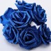 7Pcs Artificial Bouquet Glitter Foam Artificial Flowers Wedding Bridal Party Decor DIY Rose