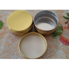 80g gold aluminum tins, 80ml gold aluminum jars for candle, cream, mask, bath salt etc