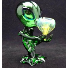 Alien Dcreative New Hookah Recycler Oil Rig & Percolator Glass