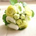 Artificial Silk Flower Peony Bouquet 9 Heads Flowers Home Cafe Decoration Wedding Bridal Party Decor