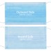 Disposable 3Layers Face Masks  Dustproof Mask Facial Protective Cover Masks Anti-Dust Surgical Outdoor Anti Bacterial 1Pc