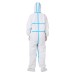 Disposable Anti-epidemic Antibacterial Plastic Closures Isolation Suit Protective Clothing Dust-proof Coveralls Antistatic