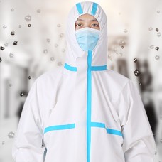 Disposable Anti-epidemic Antibacterial Plastic Closures Isolation Suit Protective Clothing Dust-proof Coveralls Antistatic