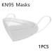 Equivalent To FFP2 KN95 Mask Non-woven Material Anti-fog And Dust-proof Filtering Greater Than 95% Safety Protective Mask