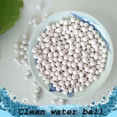 Filter Energy Anion Water Purification Mineral Beads Ceramic Ball Bathroom Accessory Energy Beads White Water Treatment Ball T3