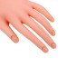 Nail Practice Hand Model Flexible Movable Silicone Prosthetic Soft Fake Hands for Nail Art Training Display Model Manicure Tool