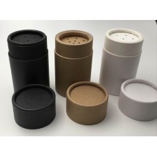 Eco cosmetic cardboard Shaker tubes 2.5 ounce / 70 g Paper Shaker Tube 