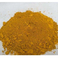 Powder Iron Oxide Yellow Roasted   1/2 lb - Colorant  Pigment - dye pigment building, paints