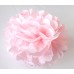 Set of 10 units (5M+5S) of  tissue paper pom poms - handmade - lots of colours to choose from