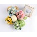 Simulation Flower Chrysanthemum Cup Pot Pottery 4 Colors Can Choose