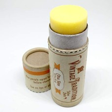 Paper tube for Vintage Tradition Citrus Shine Tube Tallow Balm, 100% Grass-Fed, 1/2 Fl Oz "The Whole Food of Skin Care"