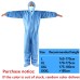 Waterproof One Time Disposable Oil-Resistant Protective Coverall for Spary Painting Decorating Clothes Overall Suit Workwear