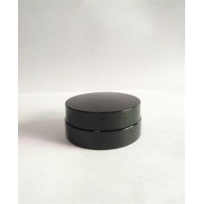 30ml Black plastic jar , black color face cream jar used for cosmetic container , cusotm made containers welcome