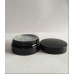 30ml Black plastic jar , black color face cream jar used for cosmetic container , cusotm made containers welcome