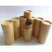 50ml Paperboard Containers, Brown Paperboard Tubes with a fitted paper cap on top, 100% paperboard