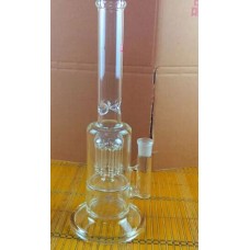 glass percolator bong , glass waterpipe bong with oil titanium nail and glass nail Glass bong 2016 new Straight glass BONG water pipe