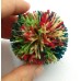 Raffia pom poms with Loops from natural raffia ,Raffia decorations ,Pom Poms for Baskets, yarn pom pom handmade DIY crafts,1/2",1" ,2",2.5",3"