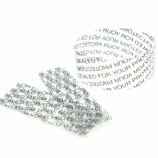 Cut Shrink Bands for Caps - 1" Tamper Message - "Sealed for Your Protection" , shrink warp film ,any size available