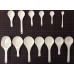 0.5g SPOON  ,PE/PET  ,1g,0.25g, 2g scoops， Health product sub-bottle and spoon, Food Grade Long Handle Nontoxic Reusable Plastic Measuring Spoon Coffee Teaspoon Milk Powder Spoon Kitchen Spoons (1 g Measuring)