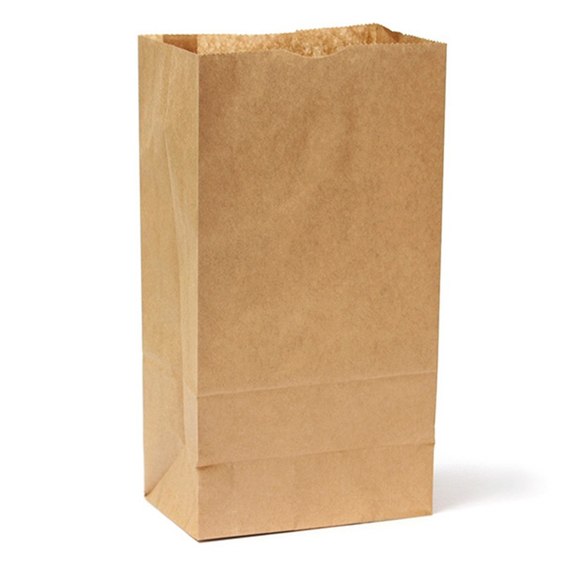 10-pcs-Takeaway-food-grade-packing-bags-kraft-paper-bags-15x9x27-cm-32705940339