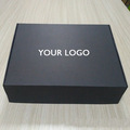 100PCSlotCustomBlackCorrugatedpaperboxprintedlogoshippingmailerboxesPackagingPoloT-shirtunderwearClo-32923491529