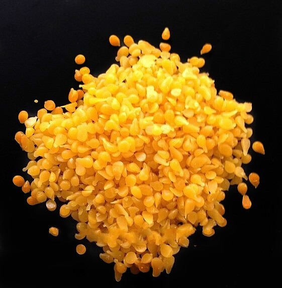 100g-Best-100-natural-pure-refined-Yellow-beeswax-pellet-lubricant-Free-Shipping