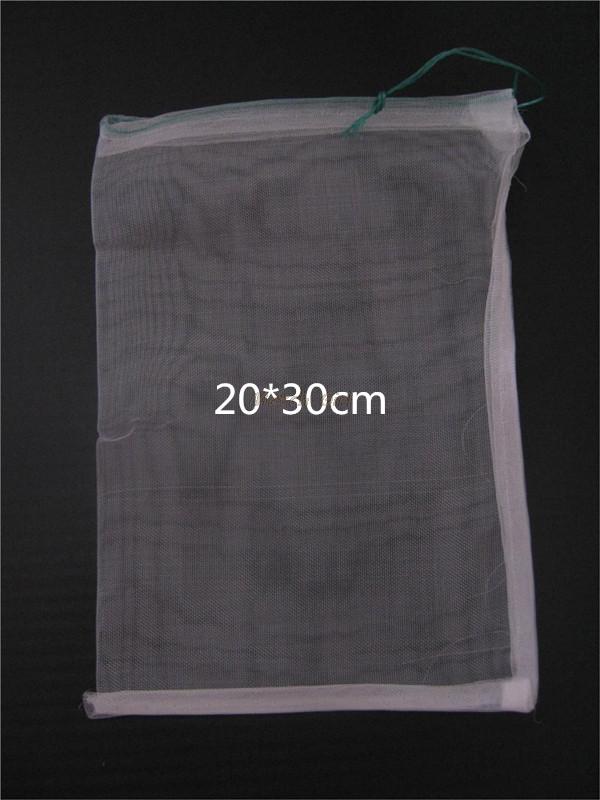 100pcslot-2030cm-40-Mesh-Nylon-bagFish-Fruit-wristband-bagInsect-birds-pest-filt