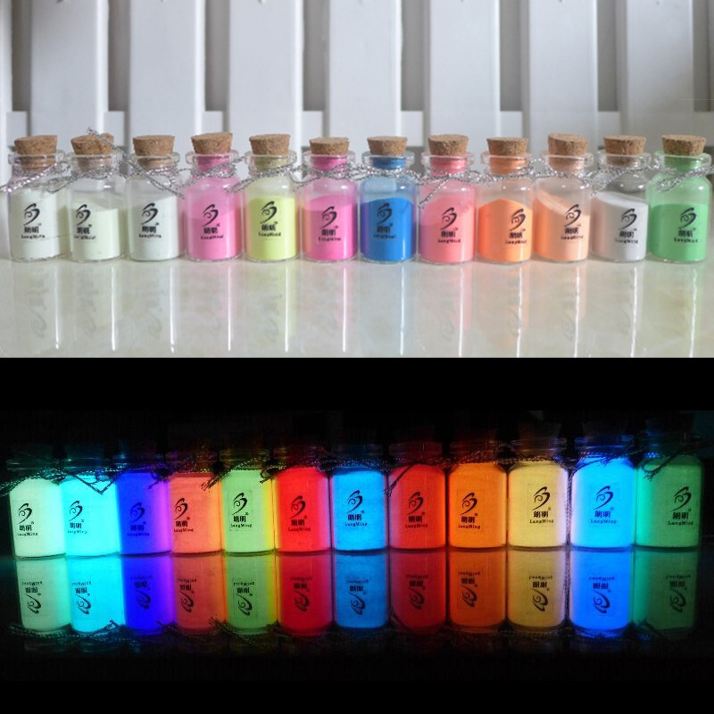 10g-glitter-Phosphor-Coating-DIY-nail-art-Photoluminescent-Dust-Glow-in-Dark-lum