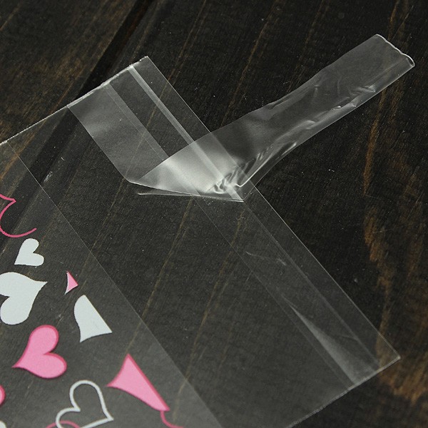 10x7cm-Pink-Heart-Mini-Packaging-Bag-Clear-Cellophane-Cookie-Sweet-Package-Weddi