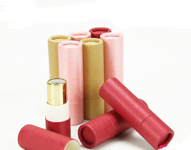 150pcslotKraftpaperEmptyElegantLipstickTubeHighClassDIYLipBalmPackageEmptyLipRougeSubContainerSN1073-32859867182