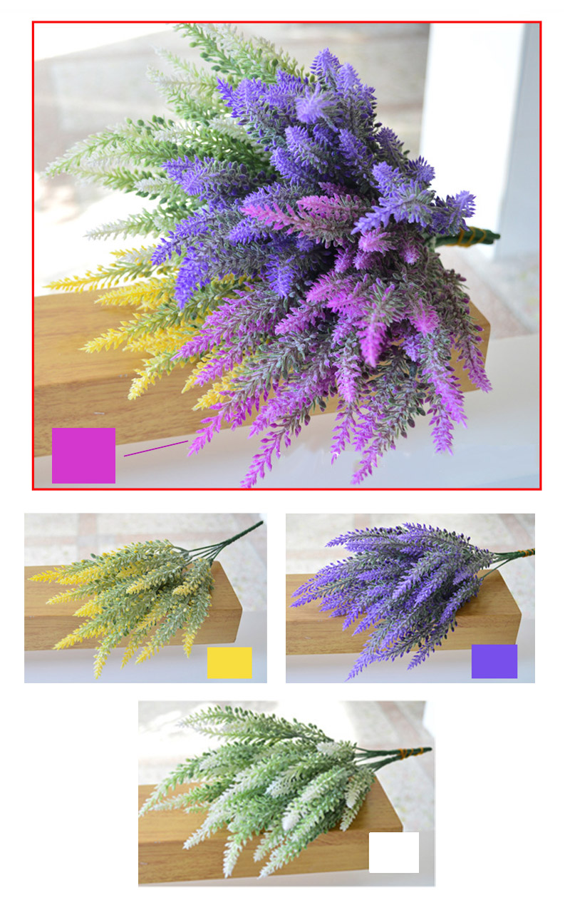 1PCS-25-Heads-Romatic-Artificial-Fake-Silk-Lavender-Flowers-Wedding-Home-Decorative-1136579