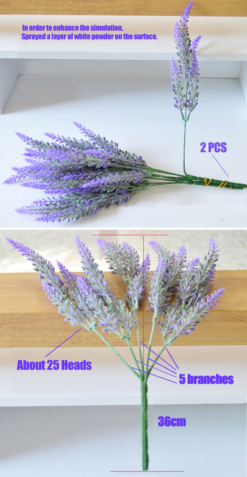 1PCS-25-Heads-Romatic-Artificial-Fake-Silk-Lavender-Flowers-Wedding-Home-Decorative-1136579