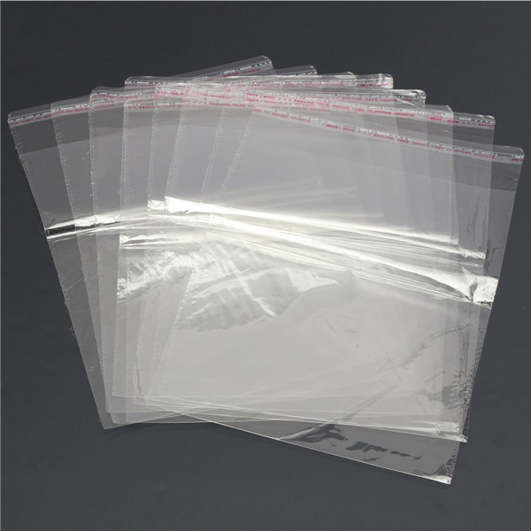 200x300-mm-Transparent-Good-100pcs-Self-Adhesive-Seal-Plastic-Packaging-Bag-For-