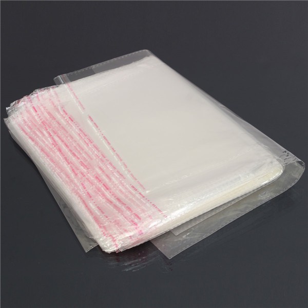 200x300-mm-Transparent-Good-100pcs-Self-Adhesive-Seal-Plastic-Packaging-Bag-For-