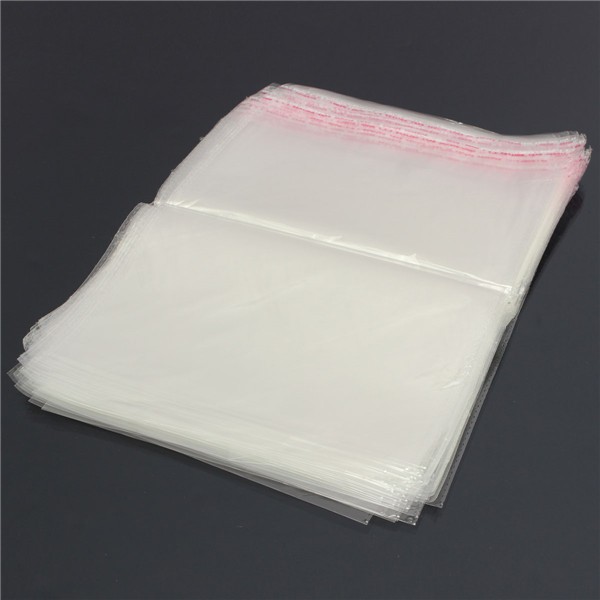 200x300-mm-Transparent-Good-100pcs-Self-Adhesive-Seal-Plastic-Packaging-Bag-For-