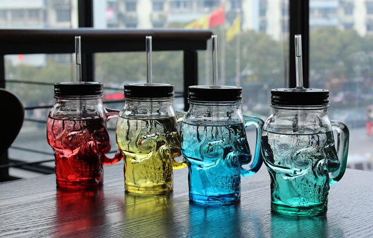 2016-new-cool-glass-skull-cup-mason-jar-550mlwine-skull-glass-jar-with-straw-lid